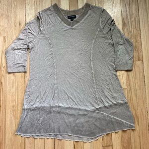 Charlie Paige Beige Tunic Size Large